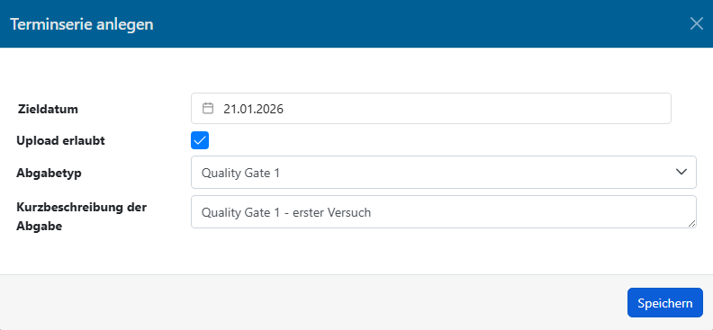  Serientermin anlegen Lektorinnenansicht